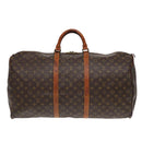 LOUIS VUITTON Monogram Keepall 60 Boston Bag M41422 LV Auth 85116-13