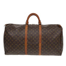 LOUIS VUITTON Monogram Keepall 60 Boston Tasche M41422 LV Auth 85116-2