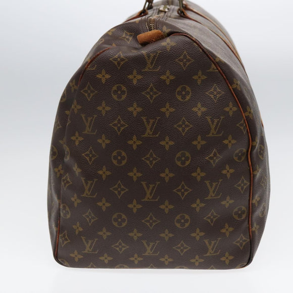 LOUIS VUITTON Monogram Keepall 60 Boston Bag M41422 LV Auth 85116