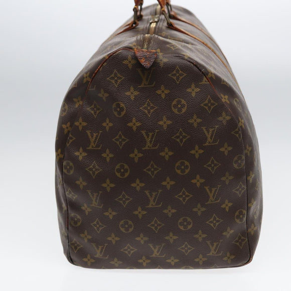 LOUIS VUITTON Monogram Keepall 60 Boston Bag M41422 LV Auth 85116