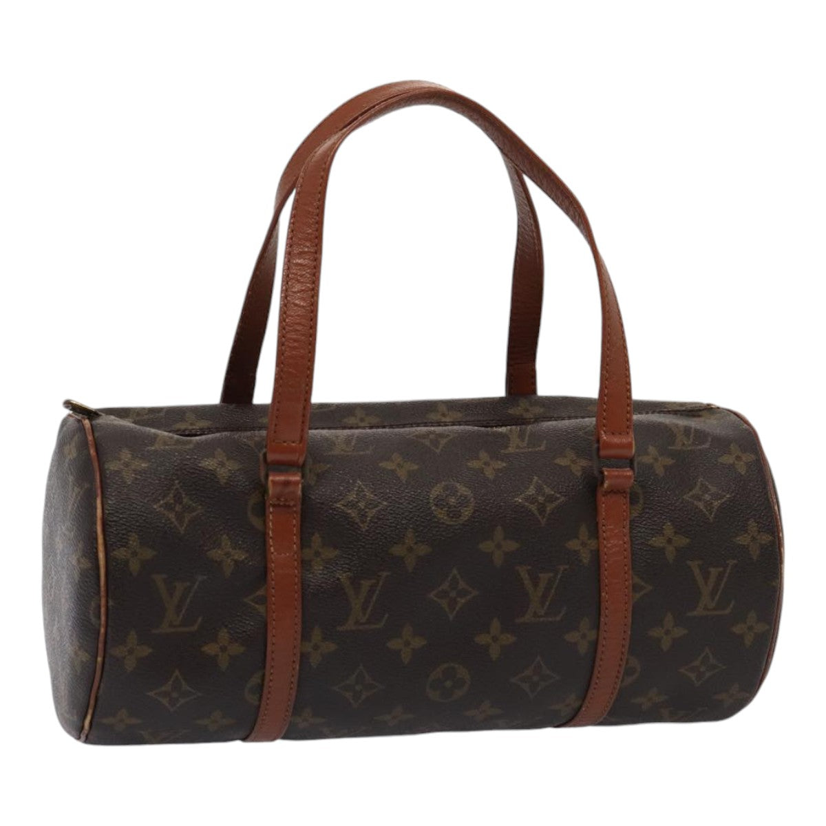 LOUIS VUITTON Monogram Papillon 30 Hand Bag M51385 LV Auth 85120