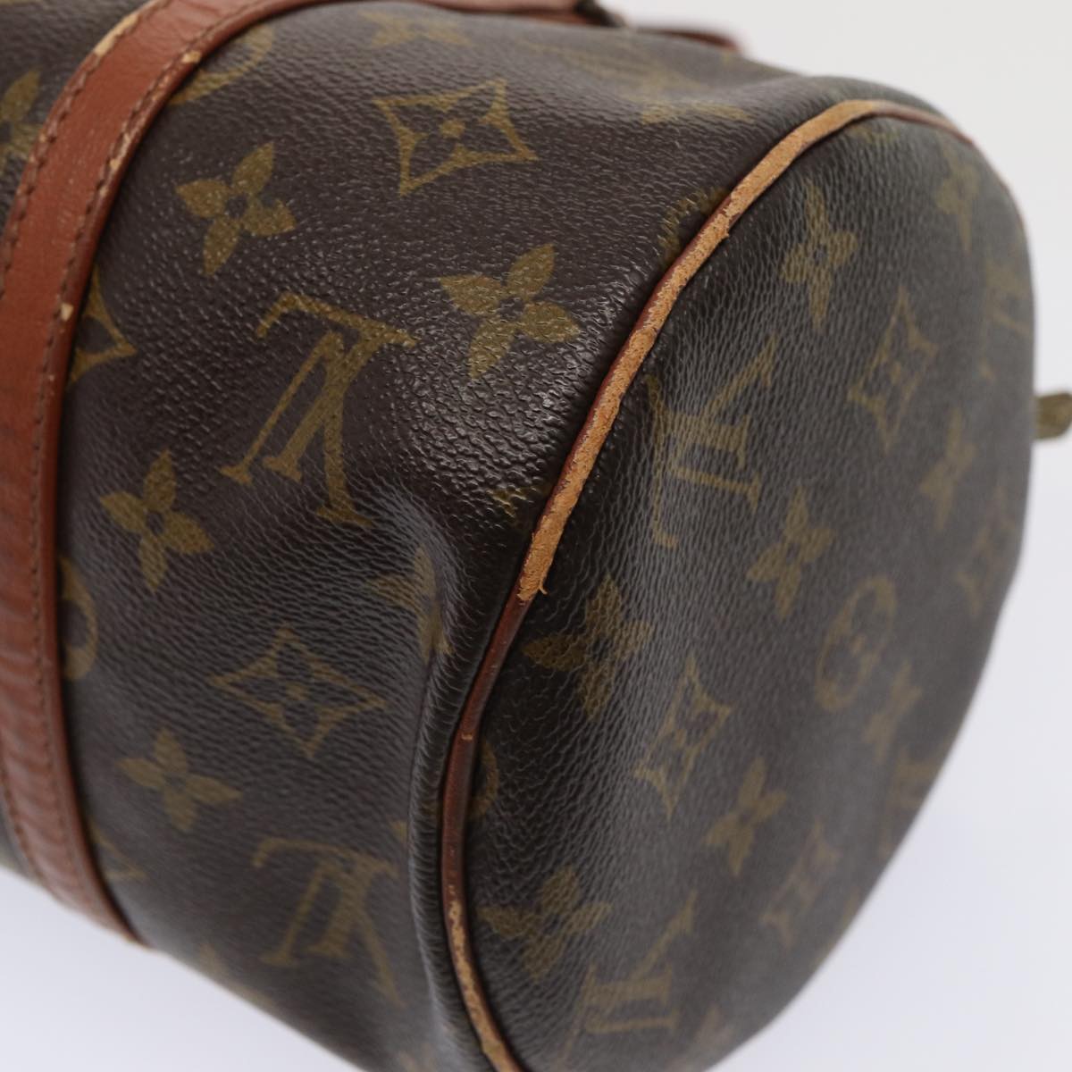 LOUIS VUITTON Monogram Papillon 30 Hand Bag M51385 LV Auth 85121