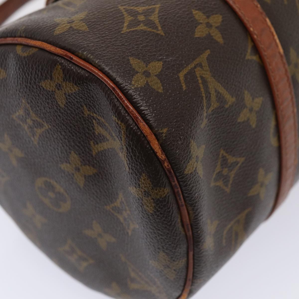 LOUIS VUITTON Monogram Papillon 30 Hand Bag M51385 LV Auth 85121