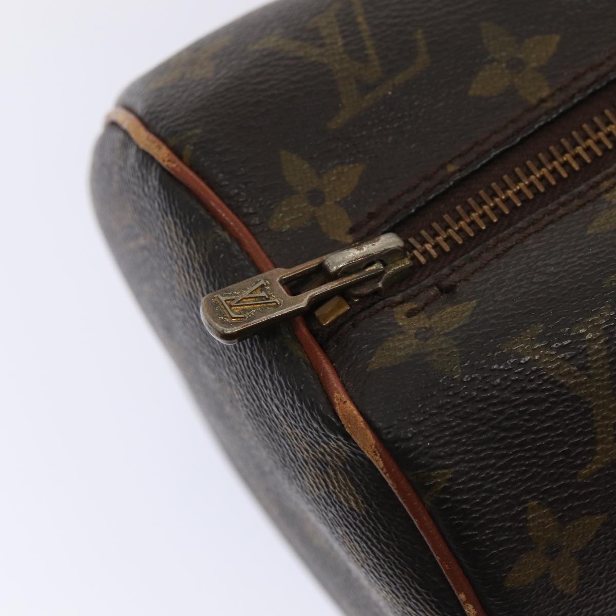 LOUIS VUITTON Monogram Papillon 30 Hand Bag M51385 LV Auth 85121