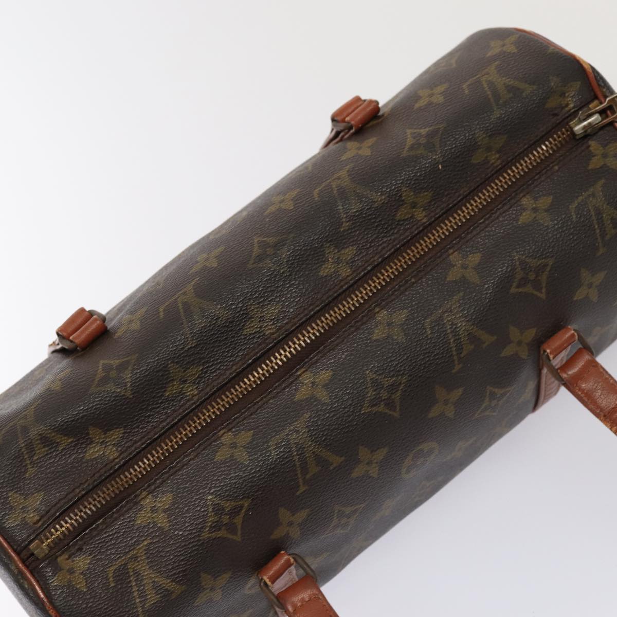 LOUIS VUITTON Monogram Papillon 30 Hand Bag M51385 LV Auth 85121