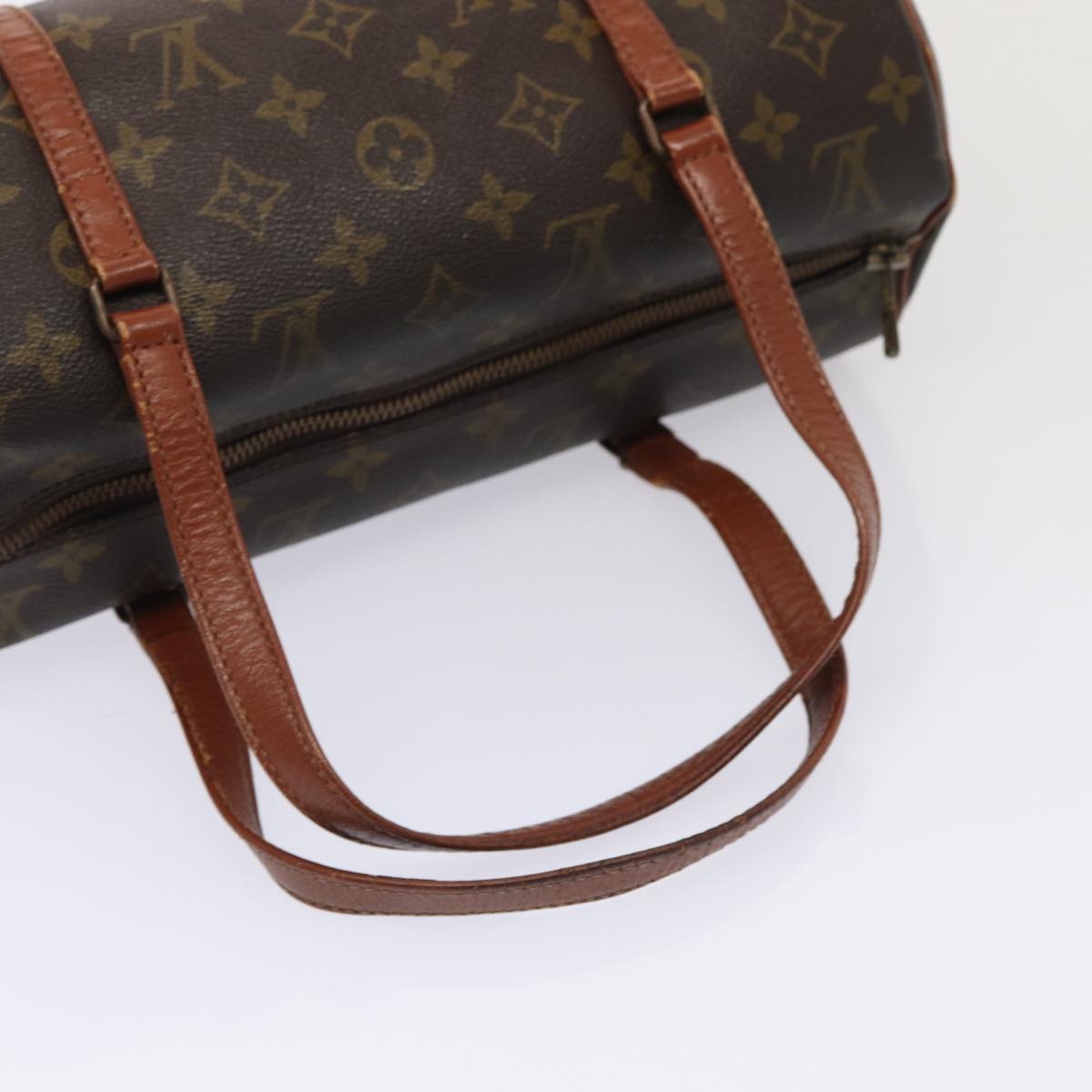 LOUIS VUITTON Monogram Papillon 30 Hand Bag M51385 LV Auth 85121