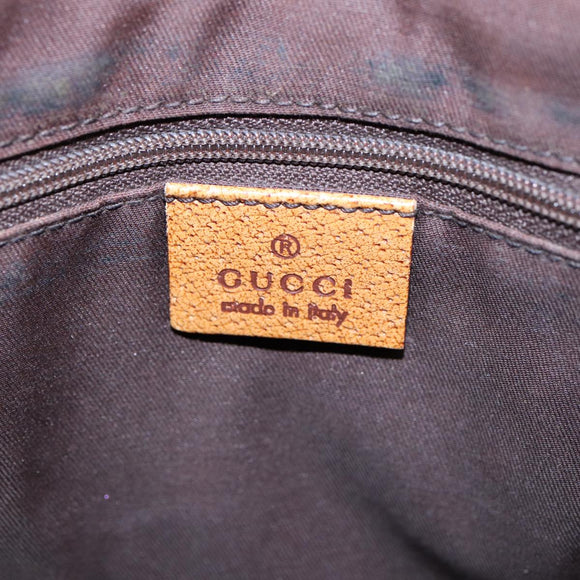 GUCCI GG Canvas Tote Bag Beige 113019 3444 Auth 85129