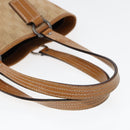 GUCCI GG Canvas Tote Bag Beige 113019 3444 Auth 85129-7