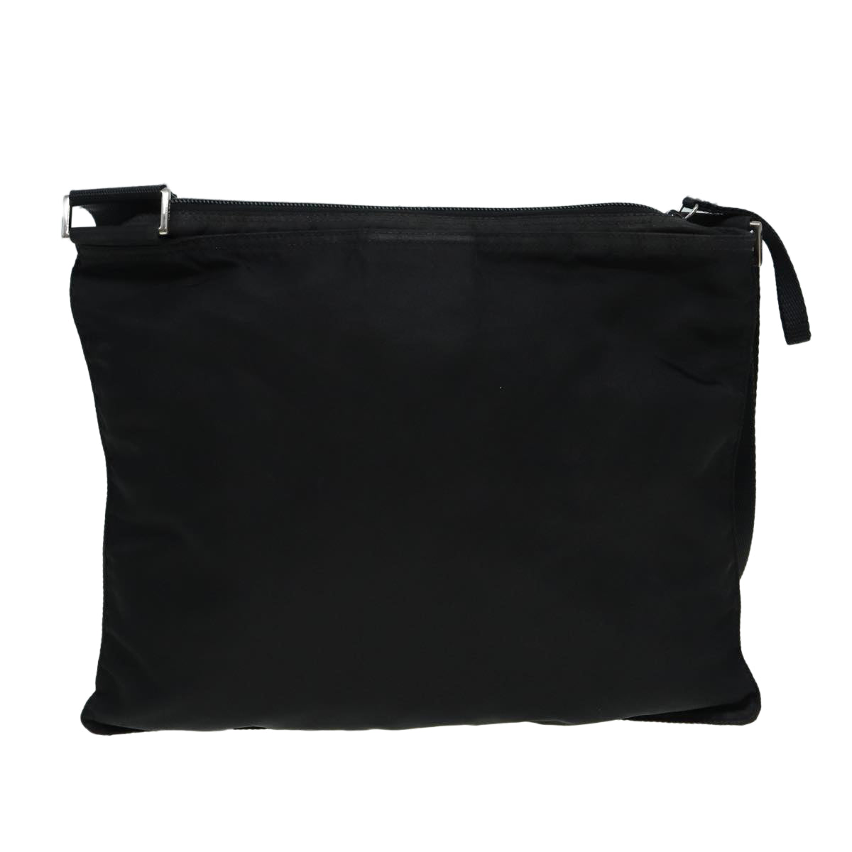 PRADA Shoulder Bag Nylon Black Auth 85138