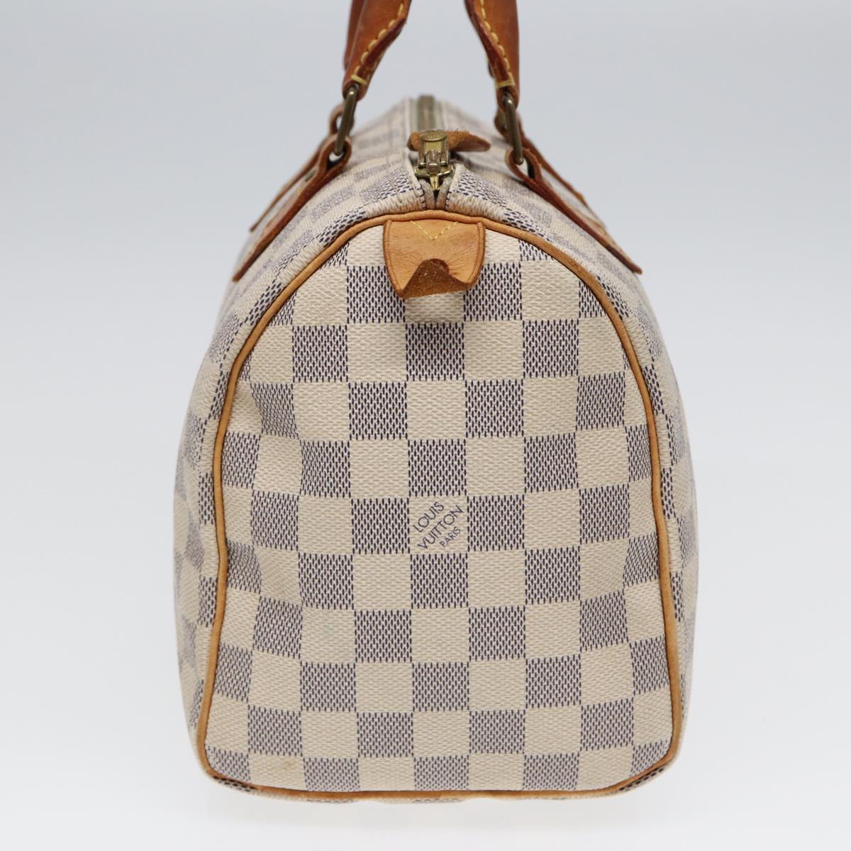 LOUIS VUITTON Damier Azur Speedy 25 Hand Bag N41534 LV Auth 85142