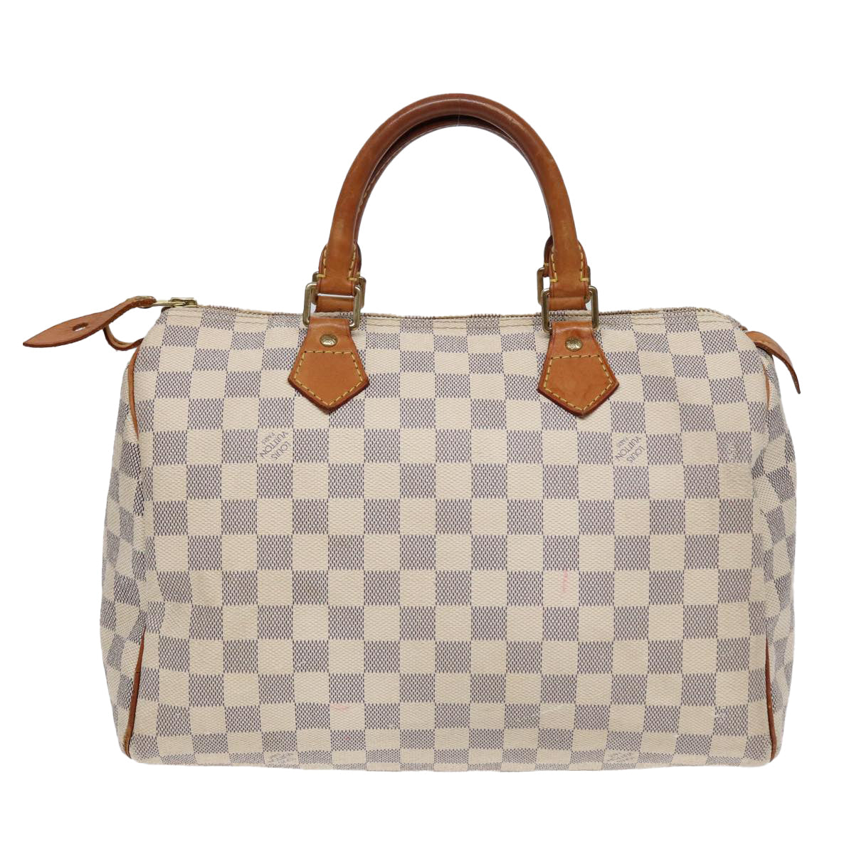 LOUIS VUITTON Damier Azur Speedy 30 Hand Bag N41533 LV Auth 85143