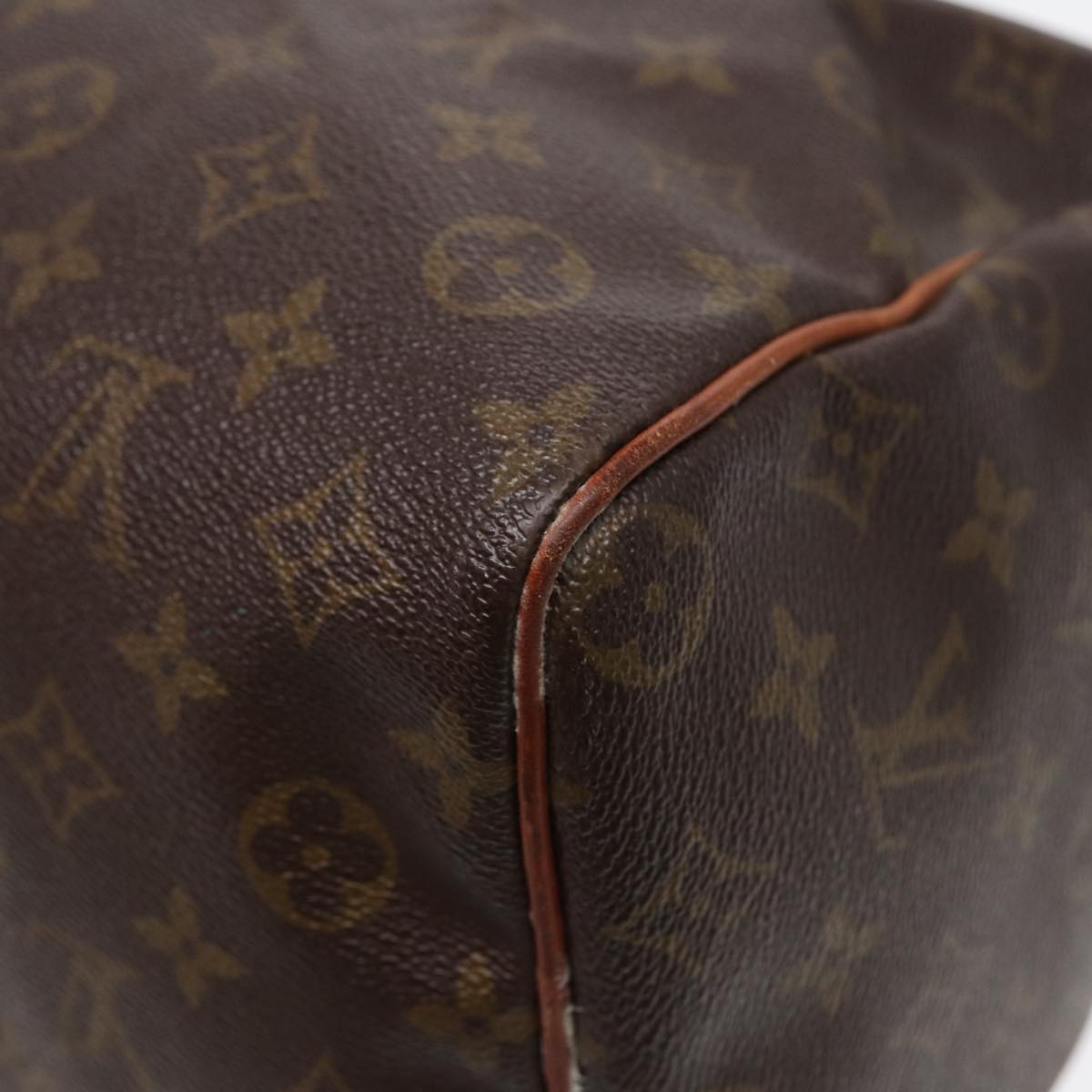 LOUIS VUITTON Monogram Speedy 35 Hand Bag M41524 LV Auth 85147