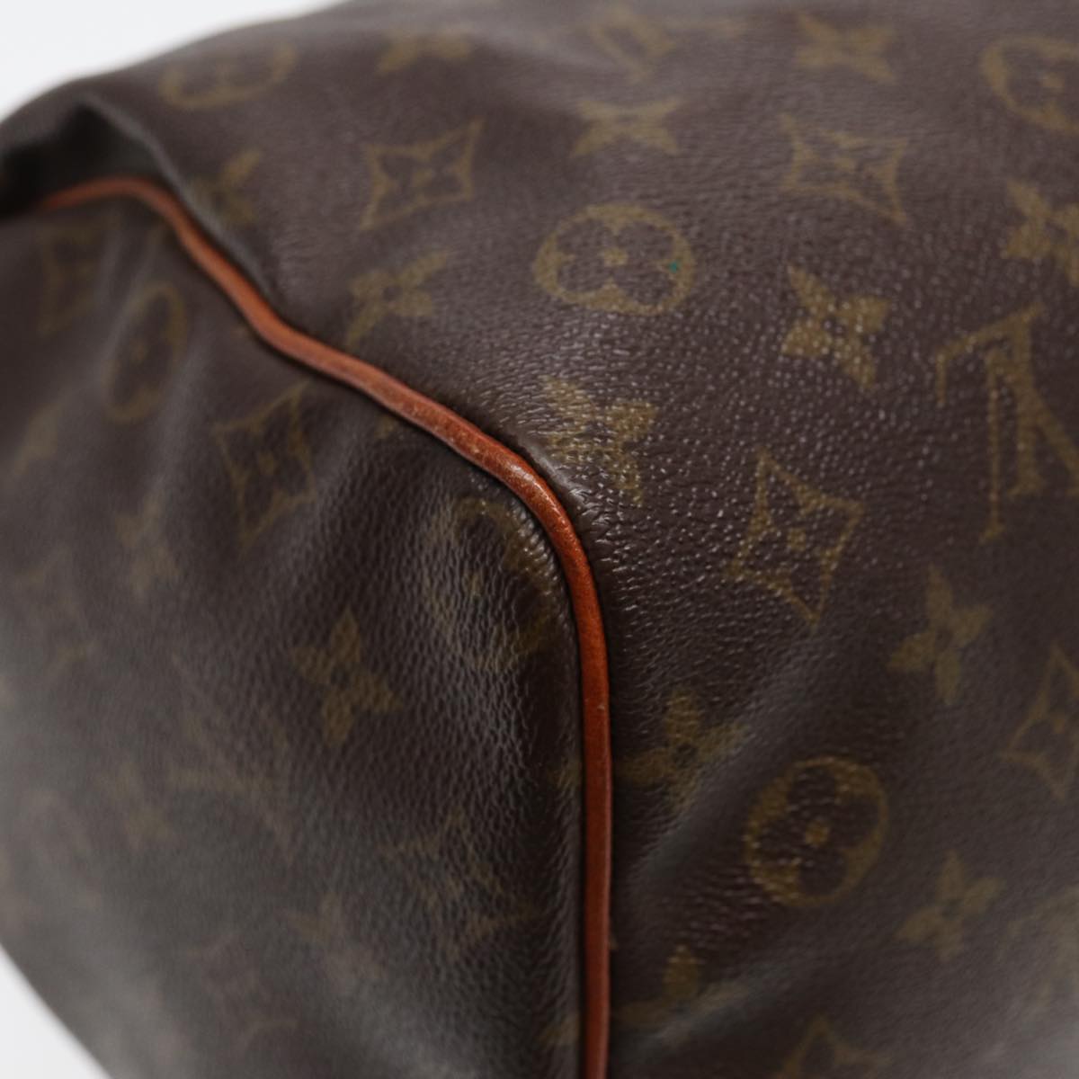 LOUIS VUITTON Monogram Speedy 35 Hand Bag M41524 LV Auth 85147