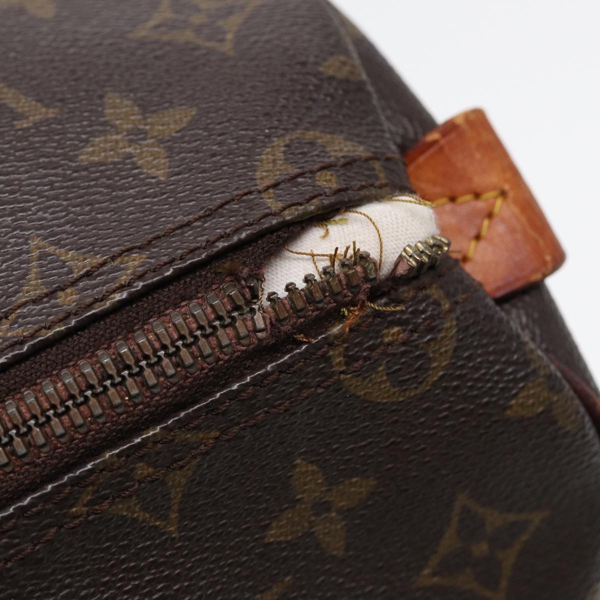 LOUIS VUITTON Monogram Speedy 35 Hand Bag M41524 LV Auth 85148