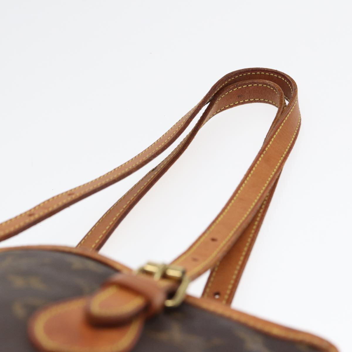 LOUIS VUITTON Monogram Bucket PM Shoulder Bag M42238 LV Auth 85149