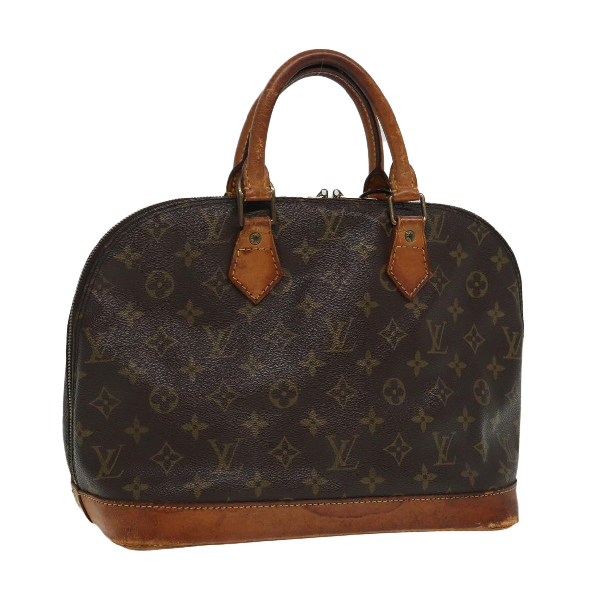 LOUIS VUITTON Monogram Alma Hand Bag M51130 LV Auth 85150