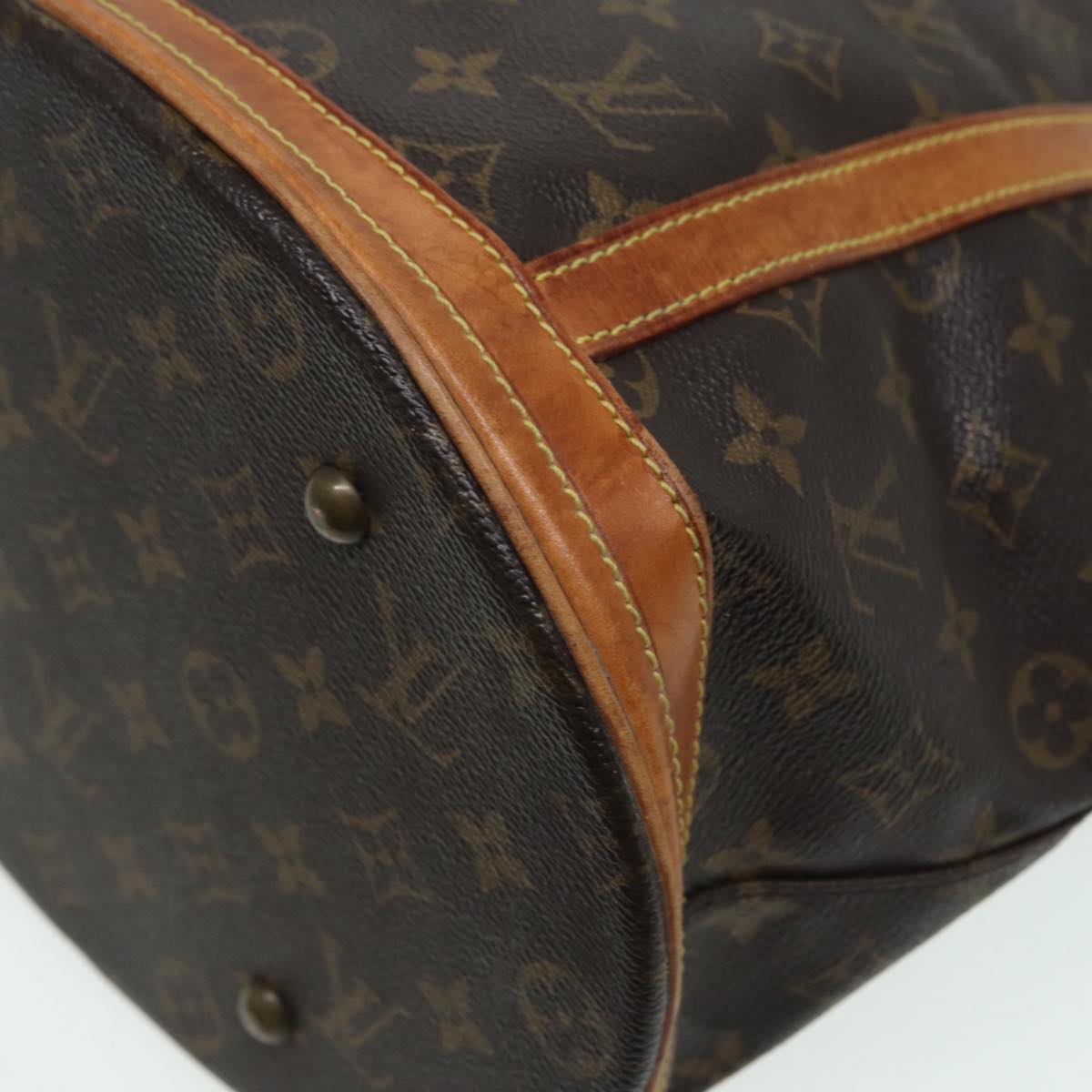 LOUIS VUITTON Monogram Bucket GM Shoulder Bag M42236 LV Auth 85151