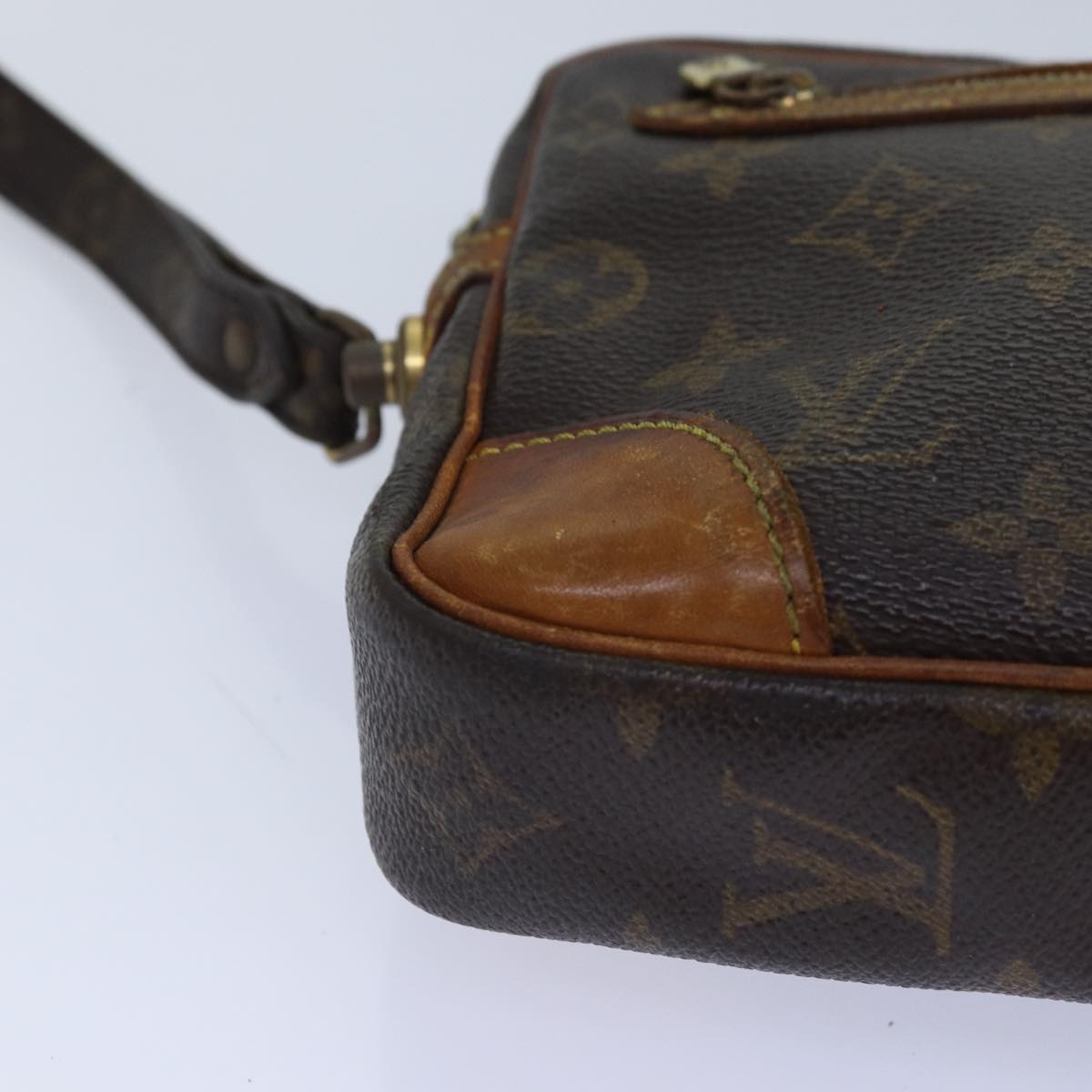 LOUIS VUITTON Monogram Marly Dragonne GM Clutch Bag M51825 LV Auth 85152