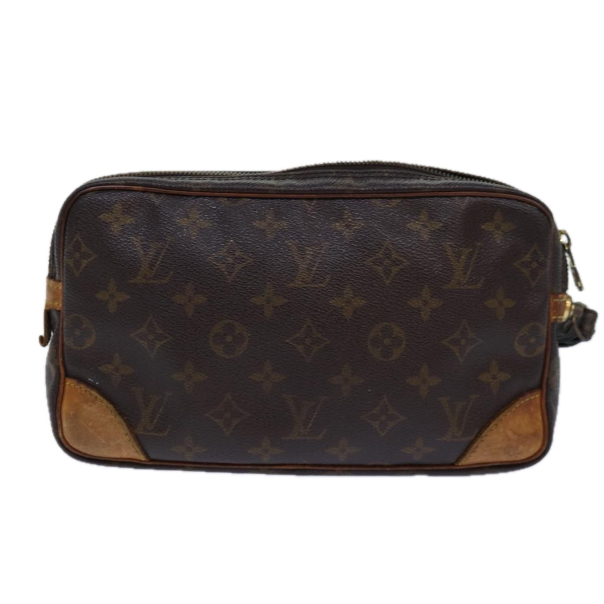 LOUIS VUITTON Monogram Marly Dragonne GM Clutch Bag M51825 LV Auth 85152 - 0