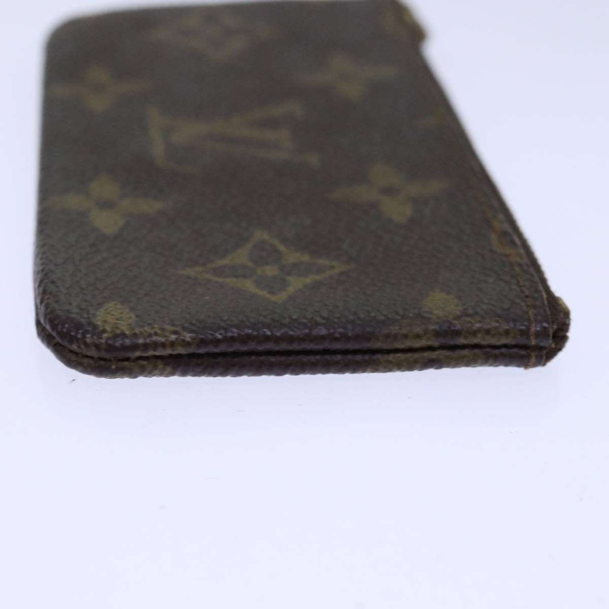 LOUIS VUITTON Monogram Pochette Cles Coin Purse M62650 LV Auth 85158