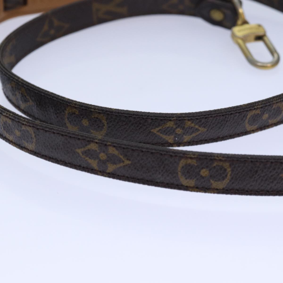 LOUIS VUITTON Monogram Shoulder Strap 42.9"" LV Auth 85166