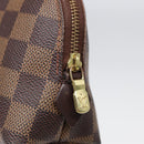 LOUIS VUITTON Damier Ebene Pochette Cosmetic PM Pouch N47516 LV Auth 85176-8