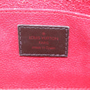 LOUIS VUITTON Damier Ebene Pochette Cosmetic PM Pouch N47516 LV Auth 85176-9