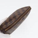 LOUIS VUITTON Damier Ebene Pochette Cosmetic PM Pouch N47516 LV Auth 85176-5
