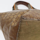 GUCCI GG Crystal Tote Bag Gold 131230 Auth 85181-14