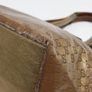 GUCCI GG Crystal Tote Bag Gold 131230 Auth 85181-15