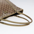 GUCCI GG Crystal Tote Bag Gold Beige 197953 Auth 85182-7