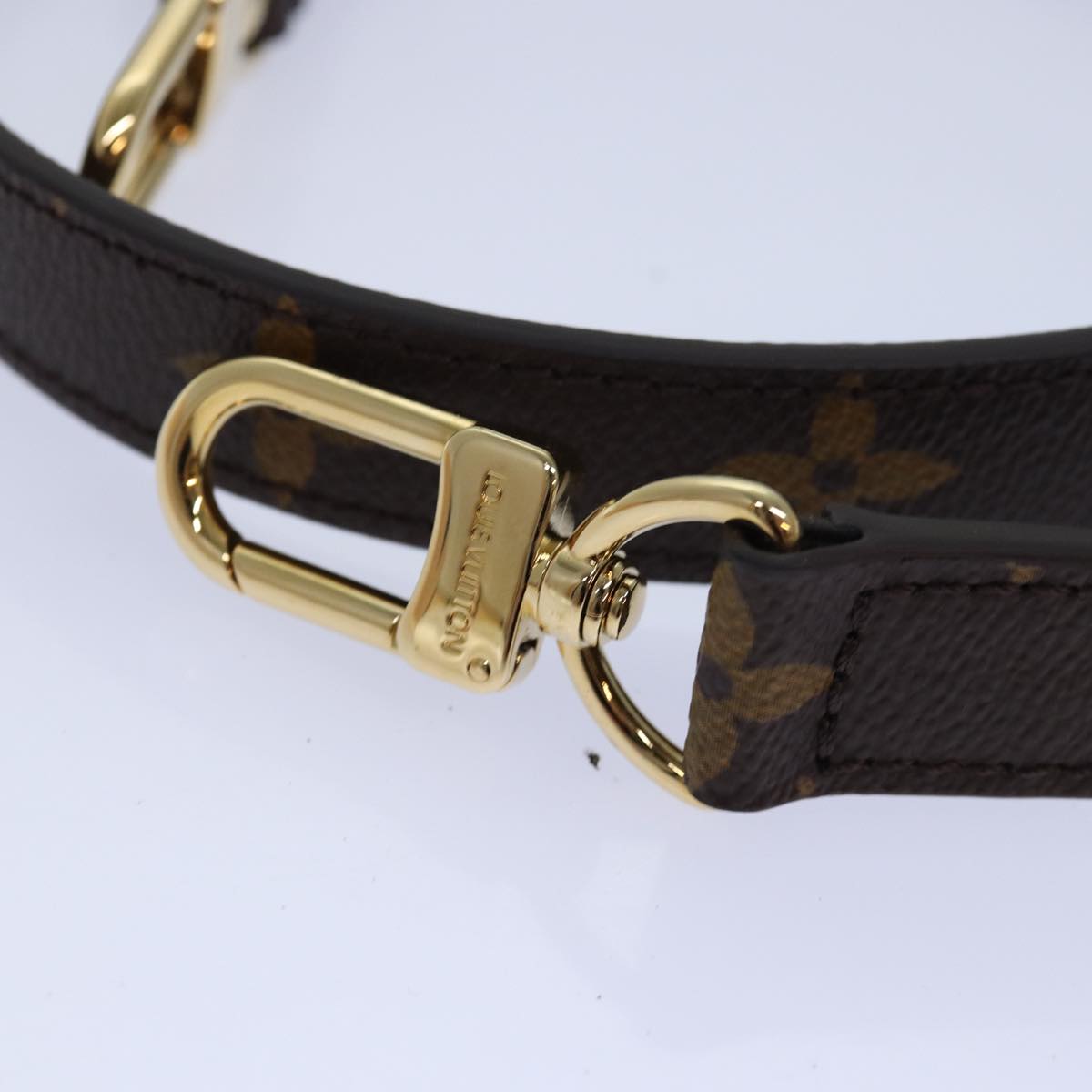 LOUIS VUITTON Monogram Adjustable Shoulder Strap 38.6""-44.5"" LV Auth 85193