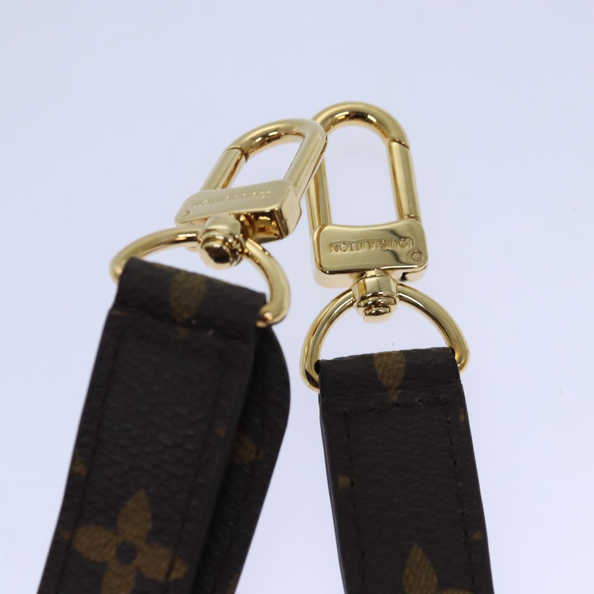 LOUIS VUITTON Monogram Adjustable Shoulder Strap 38.6""-44.5"" LV Auth 85193