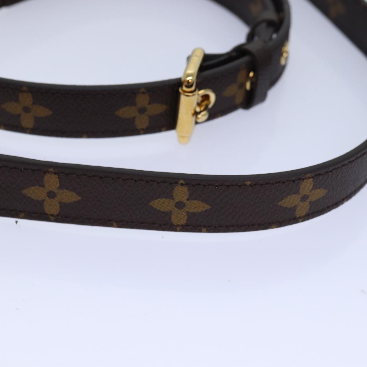 LOUIS VUITTON Monogram Adjustable Shoulder Strap 38.6""-44.5"" LV Auth 85193