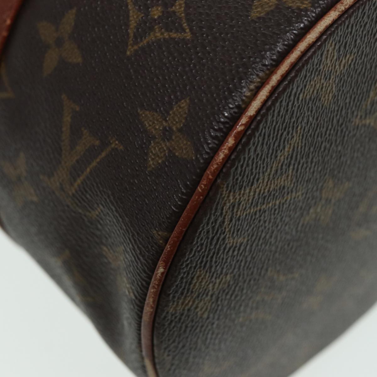 LOUIS VUITTON Monogram Papillon 30 Hand Bag M51385 LV Auth 85200