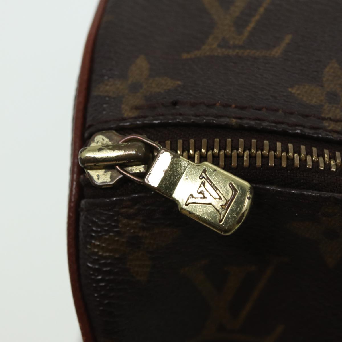 LOUIS VUITTON Monogram Papillon 30 Hand Bag M51385 LV Auth 85200