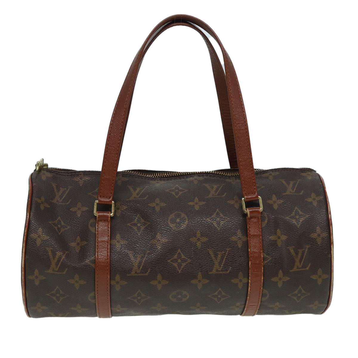 LOUIS VUITTON Monogram Papillon 30 Hand Bag M51385 LV Auth 85200