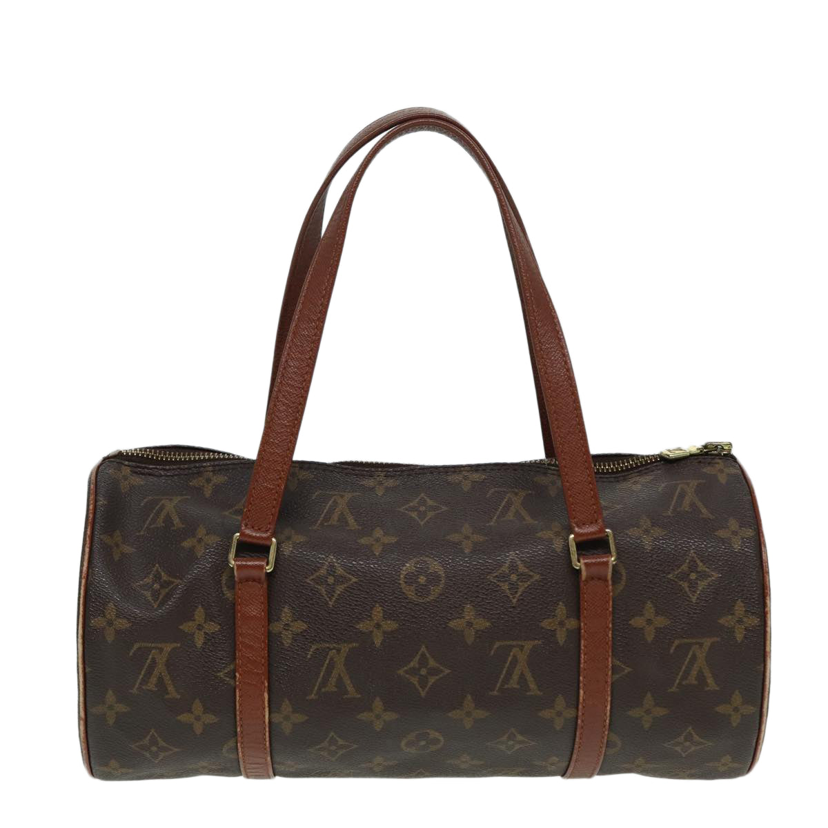 LOUIS VUITTON Monogram Papillon 30 Hand Bag M51385 LV Auth 85200