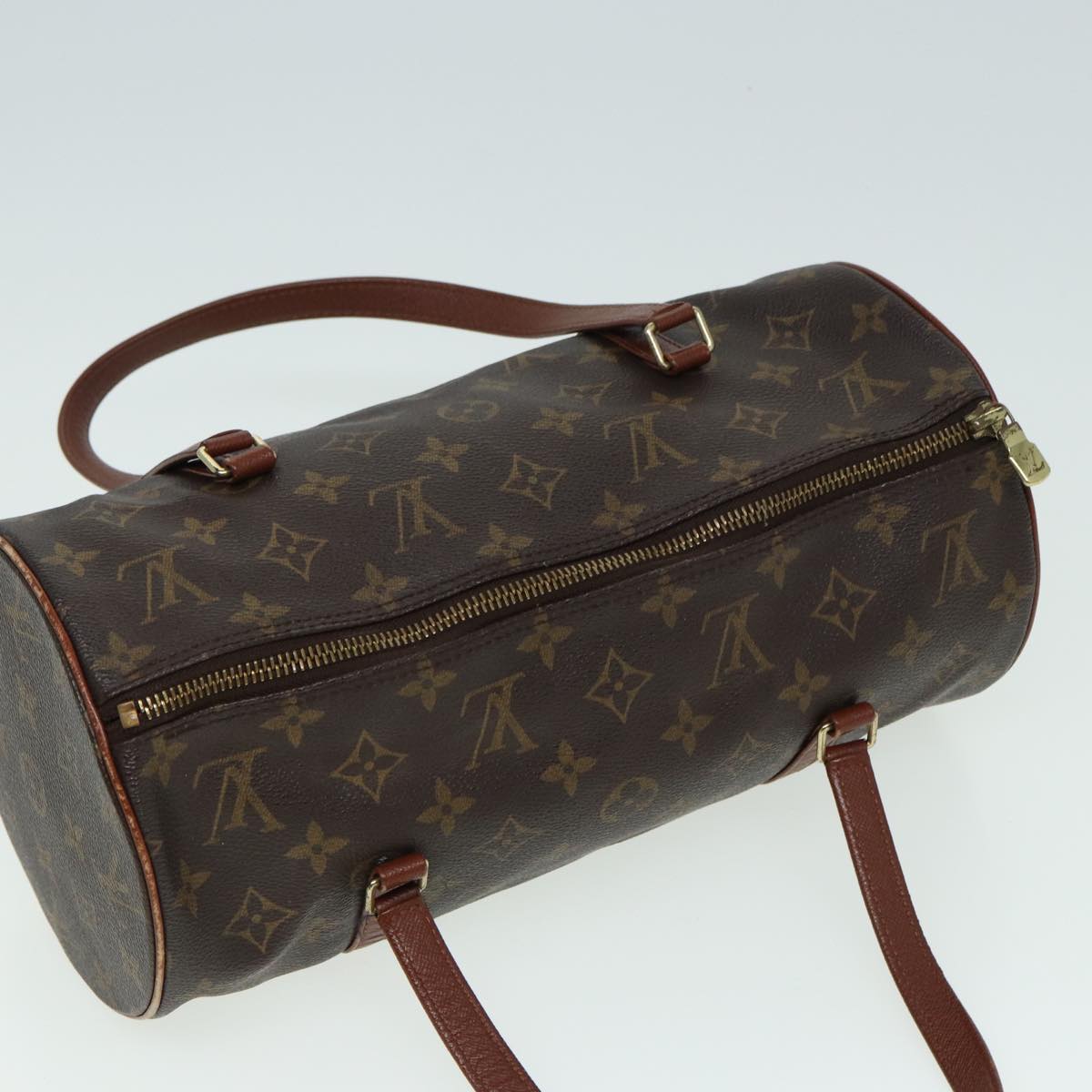 LOUIS VUITTON Monogram Papillon 30 Hand Bag M51385 LV Auth 85200