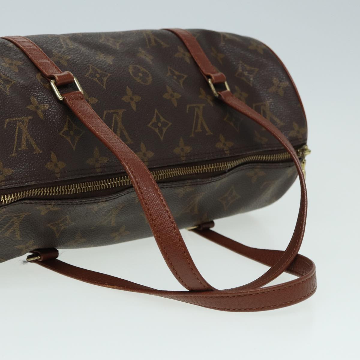 LOUIS VUITTON Monogram Papillon 30 Hand Bag M51385 LV Auth 85200