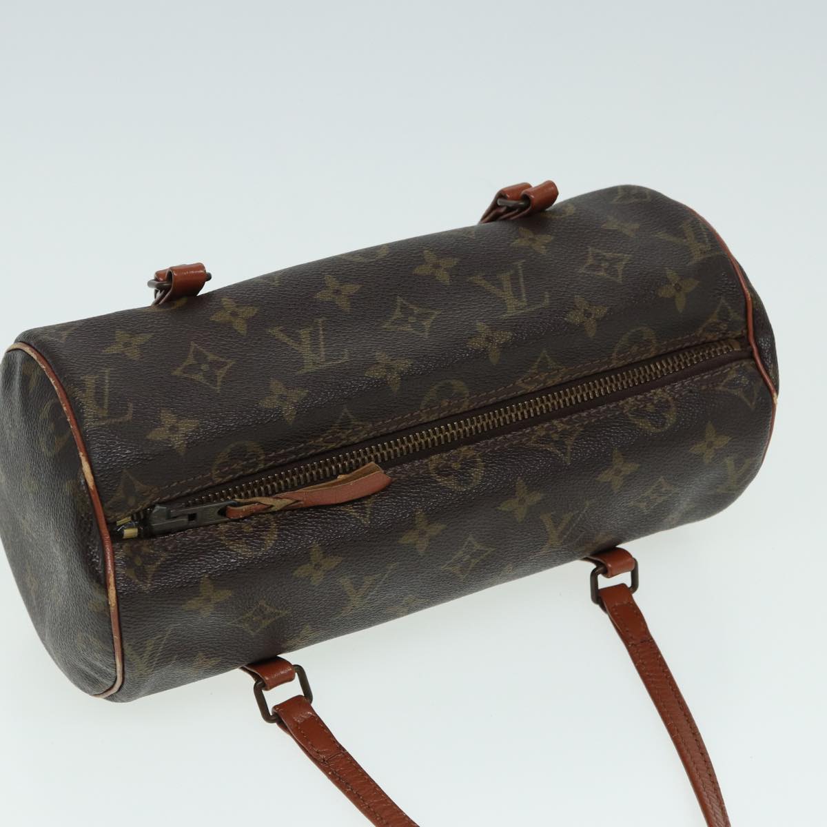 LOUIS VUITTON Monogram Papillon 26 Hand Bag M51386 LV Auth 85202