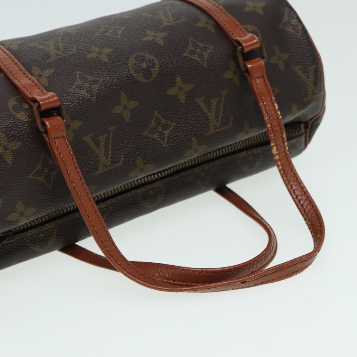 LOUIS VUITTON Monogram Papillon 26 Hand Bag M51386 LV Auth 85202