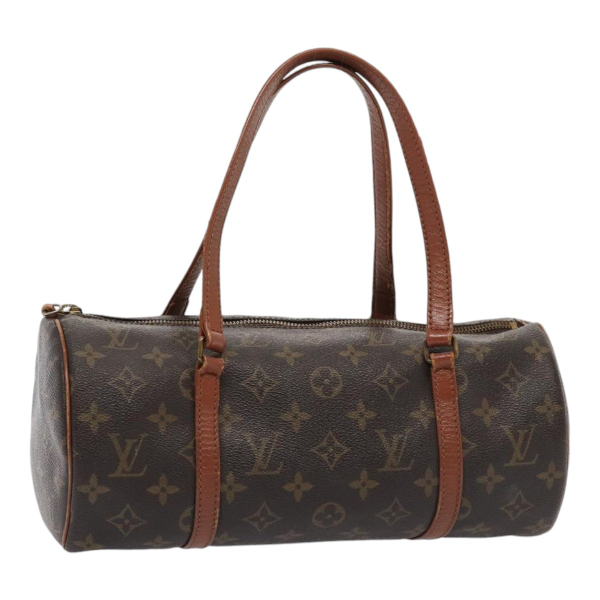 LOUIS VUITTON Monogram Papillon 30 Hand Bag M51385 LV Auth 85203