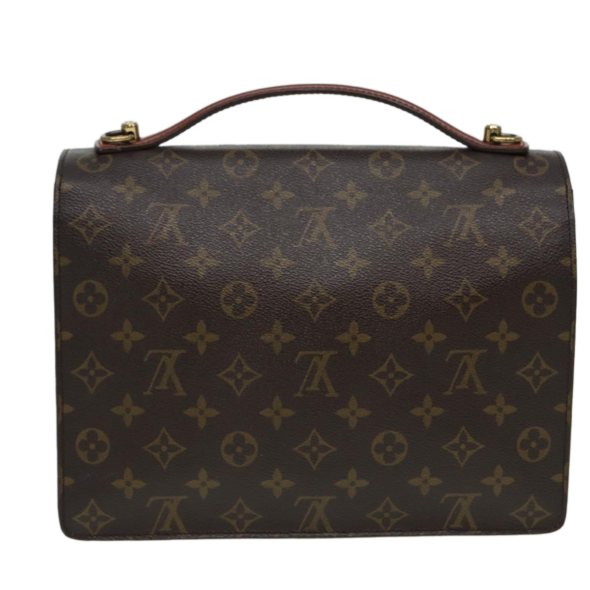 LOUIS VUITTON Monogram Monceau 28 Hand Bag 2way M51185 LV Auth 85208 - 0