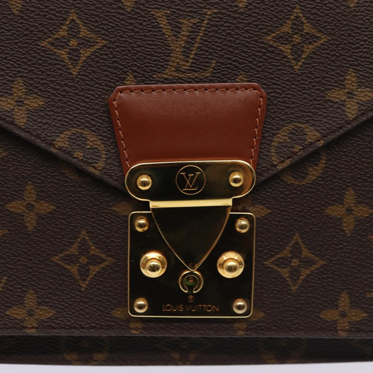 LOUIS VUITTON Monogram Monceau 26 Shoulder Bag M51187 LV Auth 85209