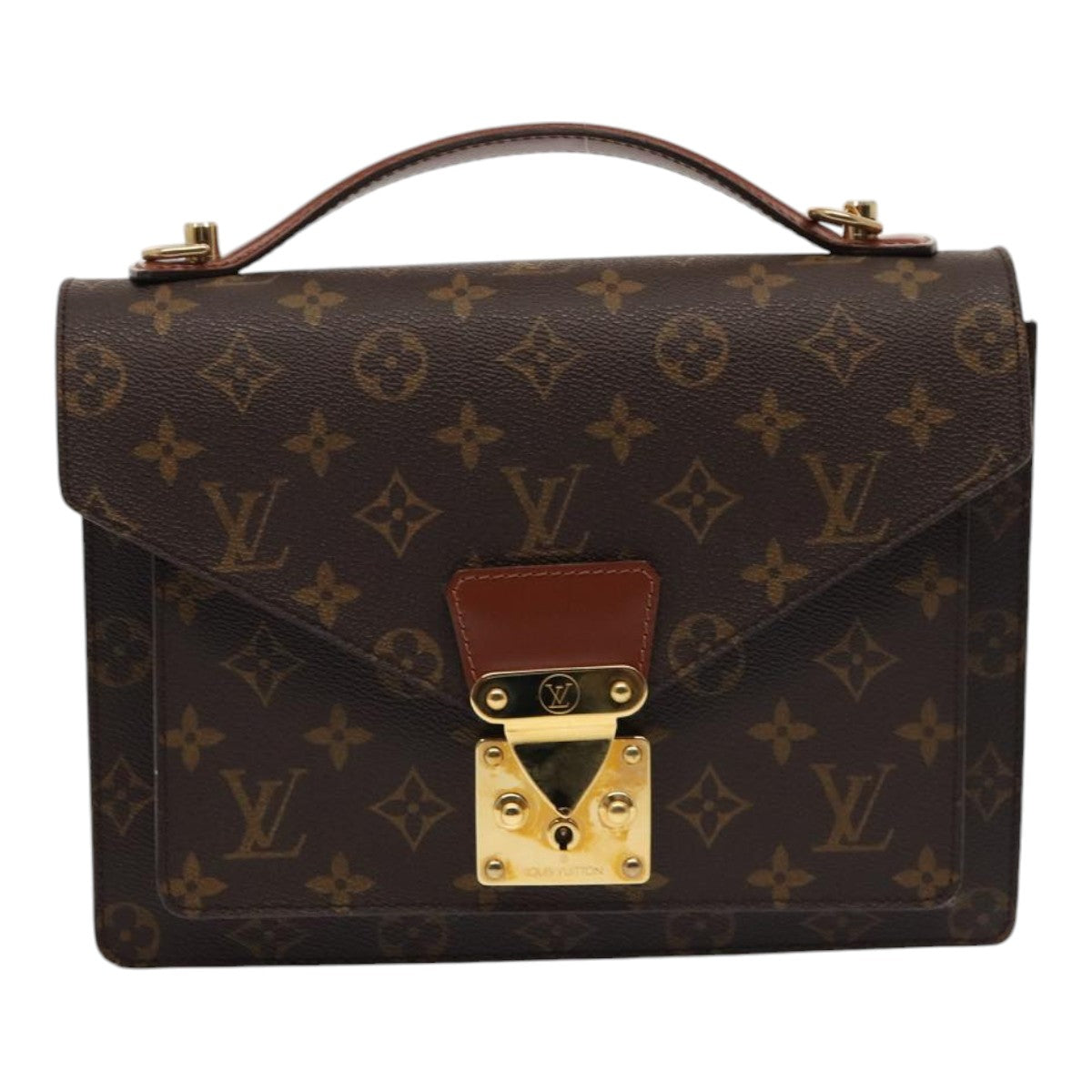 LOUIS VUITTON Monogram Monceau 26 Shoulder Bag M51187 LV Auth 85209