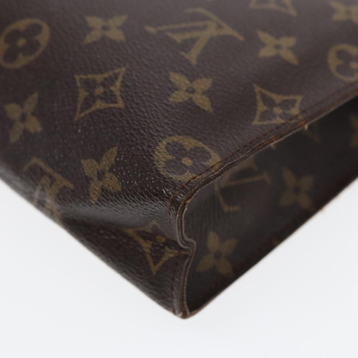 LOUIS VUITTON Monogram Poche Toilette 26 Pouch M47542 LV Auth 85212