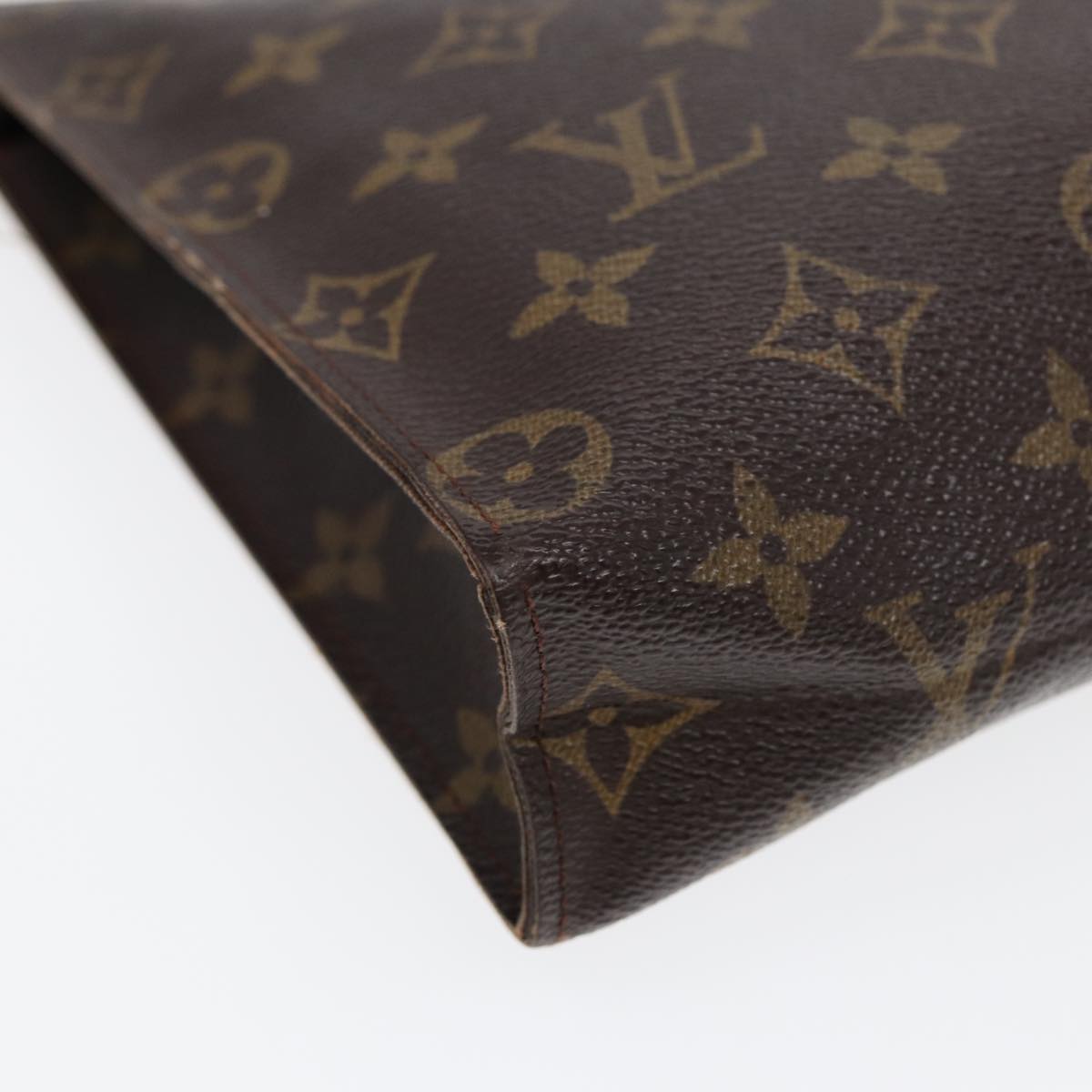 LOUIS VUITTON Monogram Poche Toilette 26 Pouch M47542 LV Auth 85212