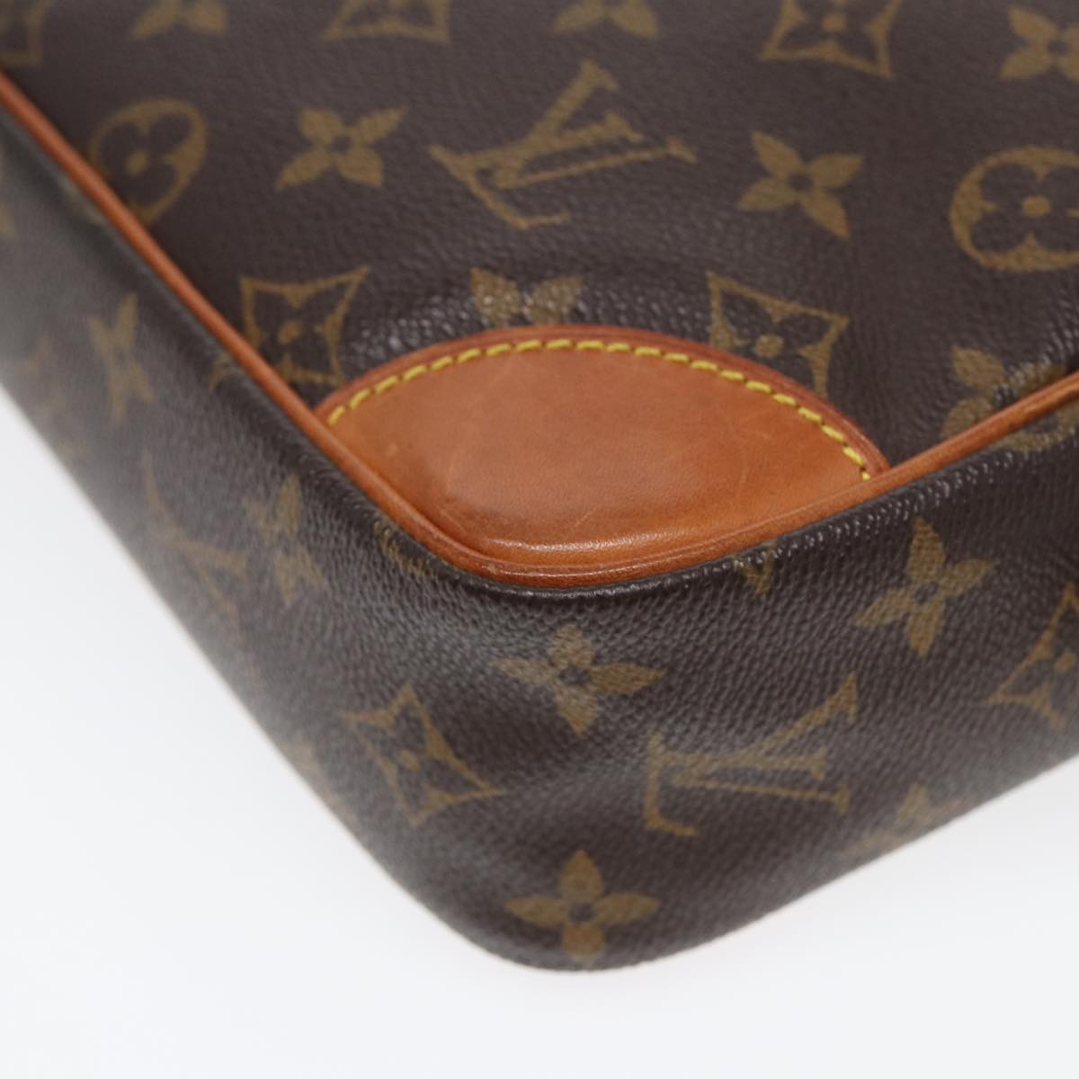 LOUIS VUITTON Monogram Compiegne 28 Clutch Bag M51845 LV Auth 85214