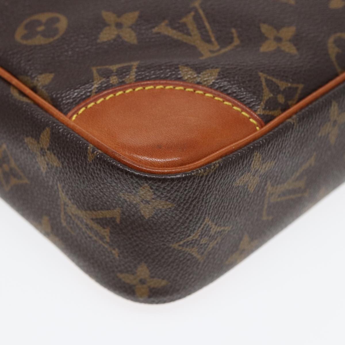 LOUIS VUITTON Monogram Compiegne 28 Clutch Bag M51845 LV Auth 85214